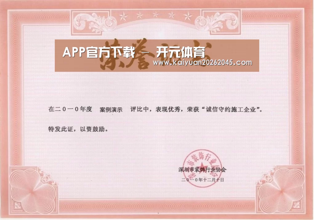 荣誉证书二